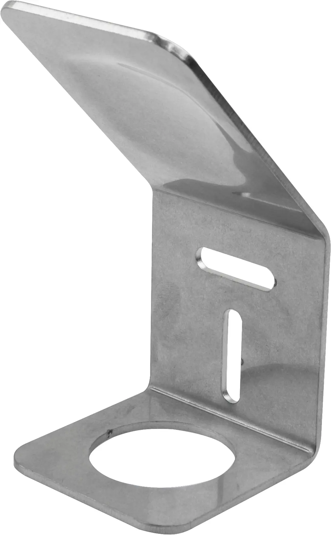 Produktfoto 1 von ipf Electronic AU000004, Zubehör Ultraschall, Umlenkwinkel, 50x105mm, Stahl, 90°