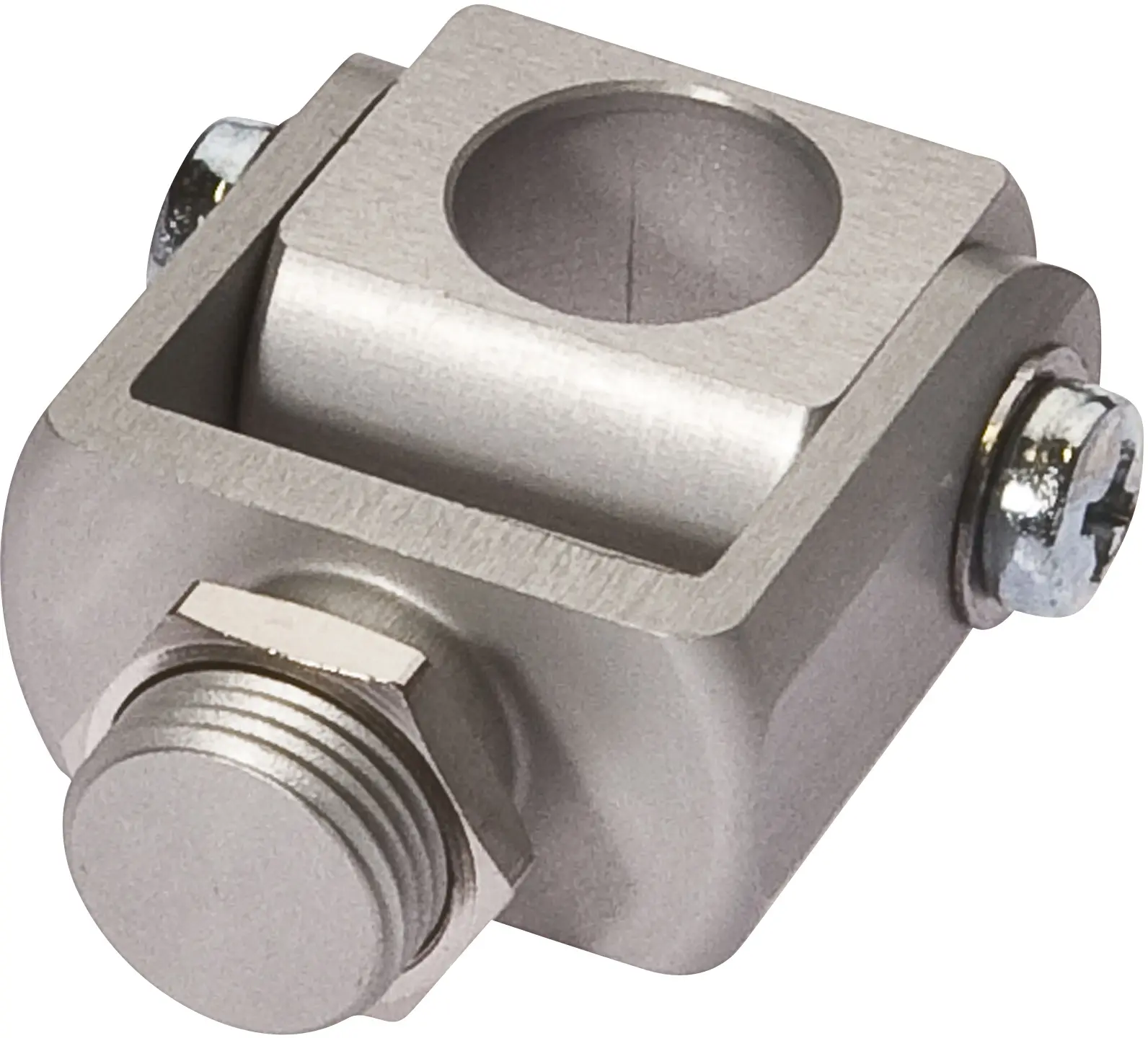 Produktfoto 1 von ipf Electronic AY98C075, Zubehör Sensor, Befestigungswinkel, M12x1 14lang