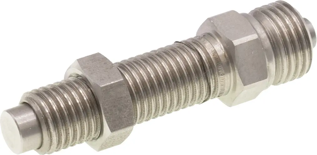 Produktfoto 1 von ipf Electronic AY000066, Zubehör Sensor, Anschlag, M8x1 41lang, VA, Stößel