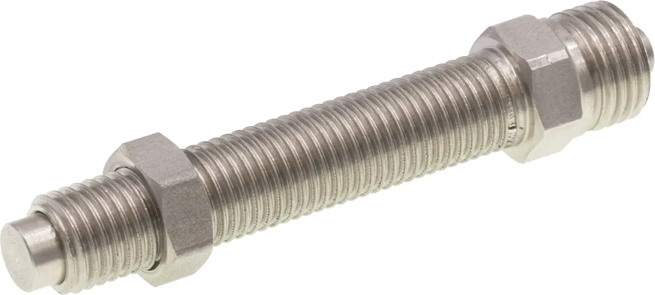 Produktfoto 1 von ipf Electronic AY000067, Zubehör Sensor, Anschlag, M8x1 56lang, VA, Stößel