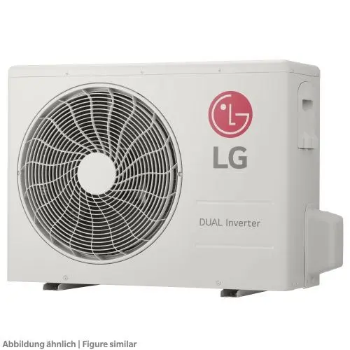 Produktfoto 1 von LG DC09RK.UL2, Außengerät LG Dualcool DC09RK.UL2 Deluxe2,6 kW, R32