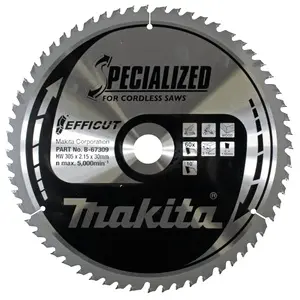 Produktfoto 1 von Makita B-67309, EFFICUT Sägeb 305x30x60Z