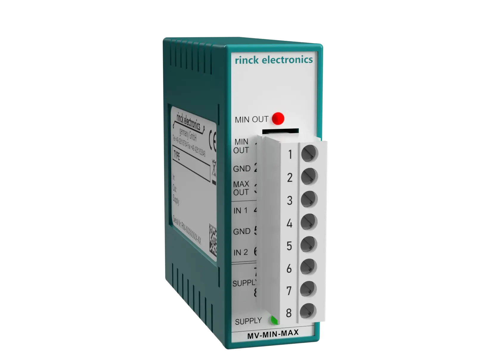 Produktfoto 1 von Rinck Electronic MV-MIN-MAX.10V, Minimal- und Maximalwertausgabe, 2x Eing. 0-10V