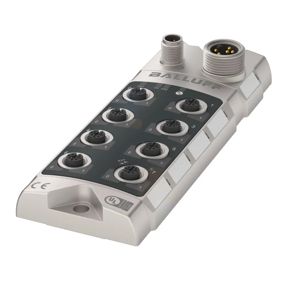 Produktfoto 1 von BALLUFF BNI IOL-302-S02-Z013, IO-Link-Sensor-/Aktorhubs, P/n: BNI0046