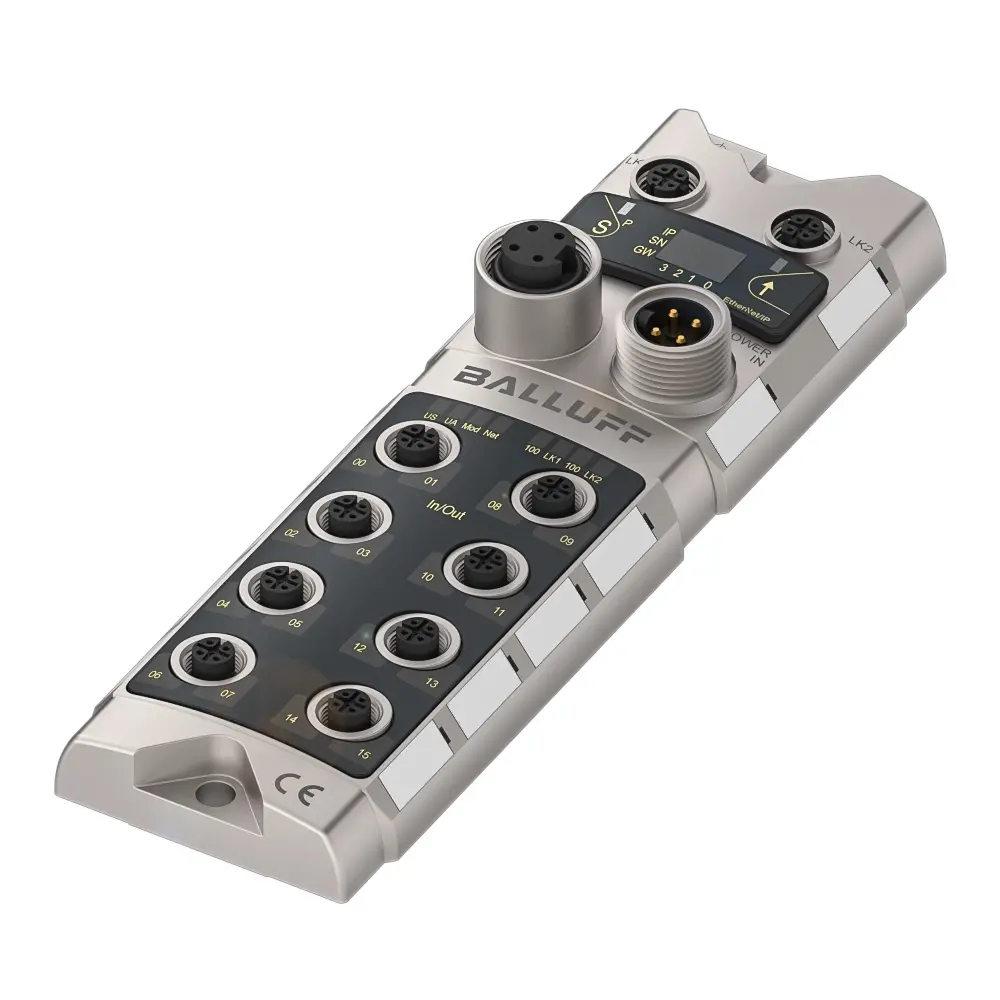 Produktfoto 1 von BALLUFF BNI EIP-302-105-Z015, Netzwerk-Module für Ethernet/IP, P/n: BNI004F