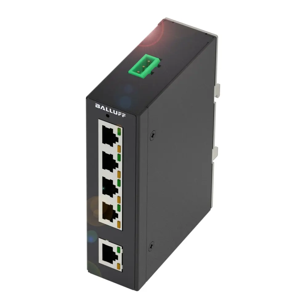 Produktfoto 1 von BALLUFF BNI TCP-951-000-E028, Unmanaged Switche, P/n: BNI005E