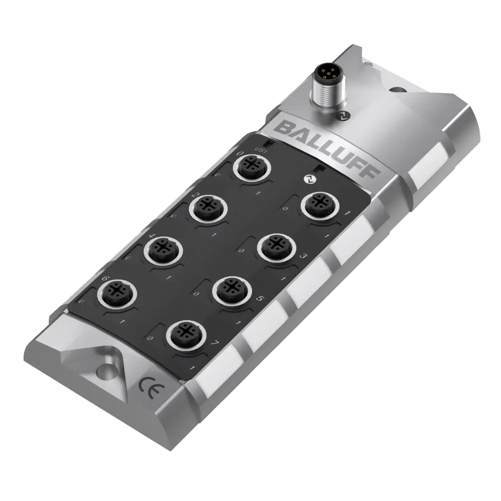 Produktfoto 1 von BALLUFF BNI IOL-104-000-Z012, IO-Link-Sensor-/Aktorhubs, P/n: BNI0032