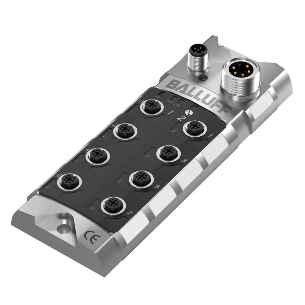 Produktfoto 1 von BALLUFF BNI IOL-252-S01-Z013, IO-Link Module für Sicherheitsanwendungen, BNI003W