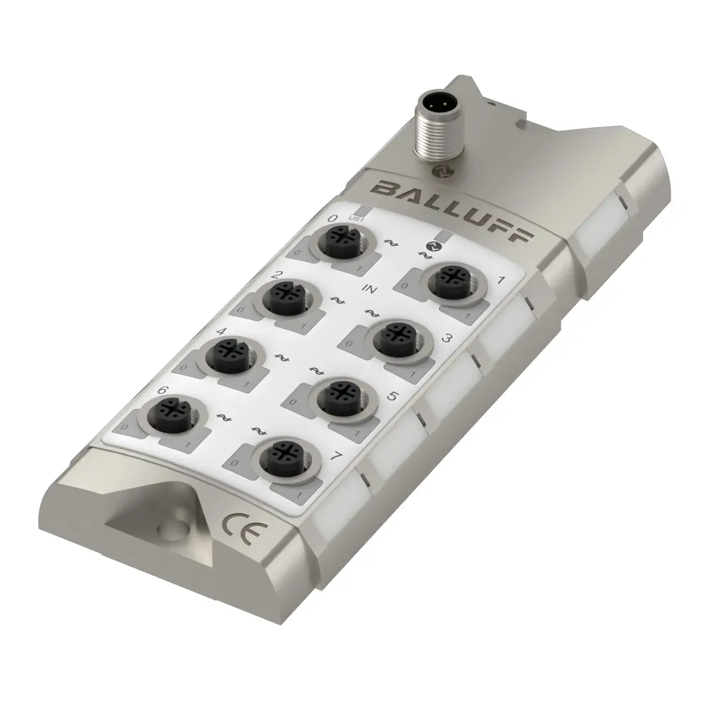 Produktfoto 1 von BALLUFF BNI IOL-719-002-Z012, IO-Link-Sensor-/Aktorhubs, P/n: BNI00AJ