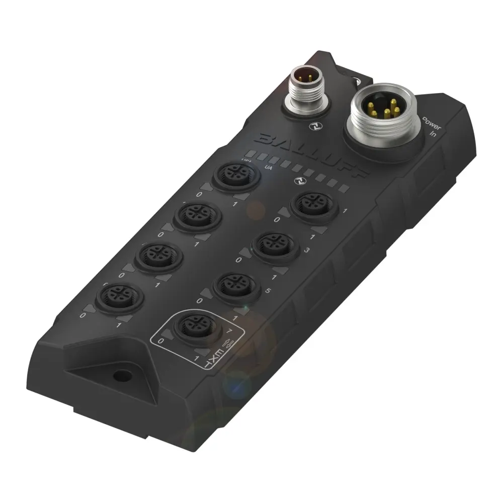 Produktfoto 1 von BALLUFF BNI IOL-302-S02-R026, IO-Link-Sensor-/Aktorhubs, P/n: BNI0091