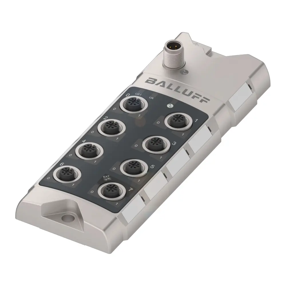 Produktfoto 1 von BALLUFF BNI IOL-104-S02-Z012, IO-Link-Sensor-/Aktorhubs, P/n: BNI00CR