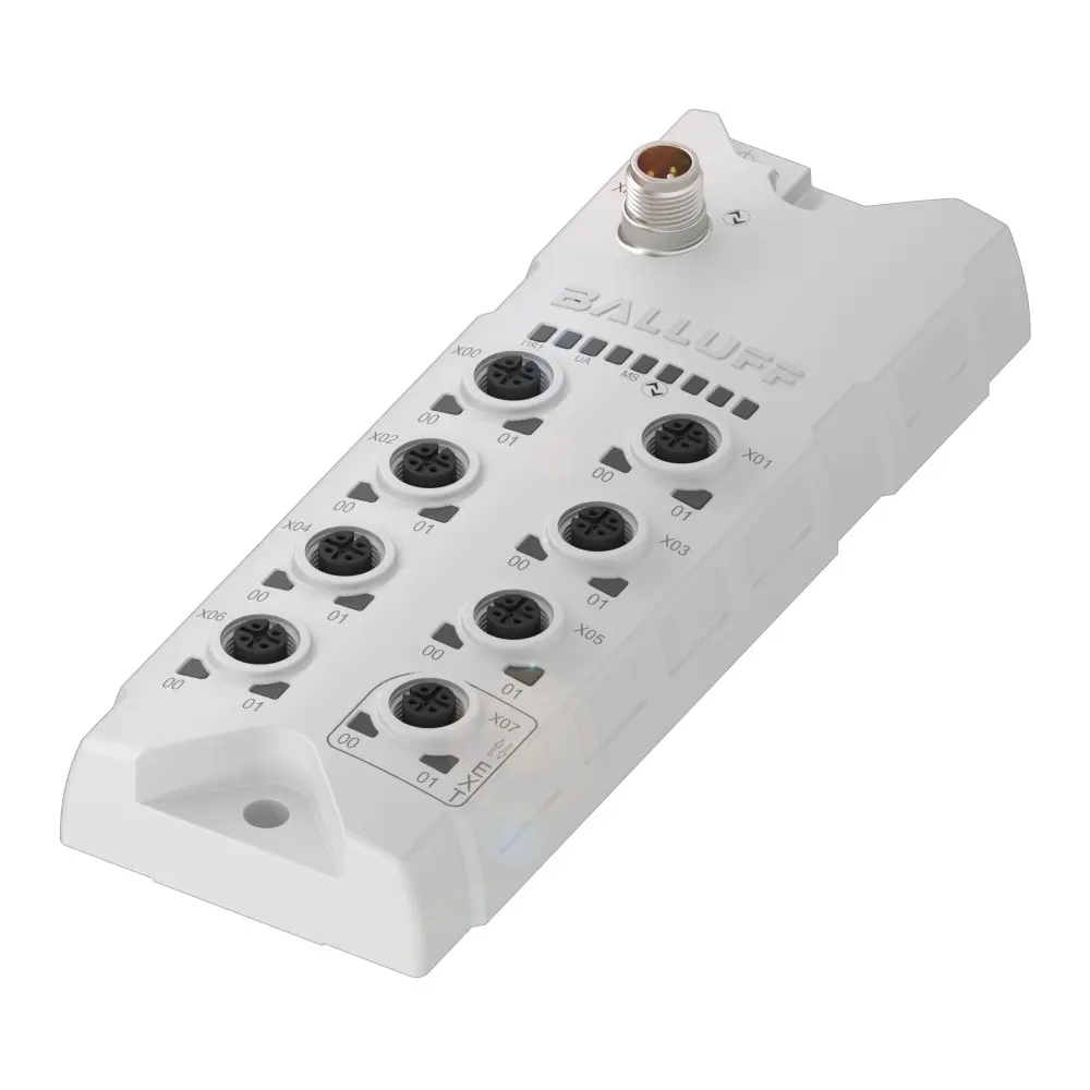 Produktfoto 1 von BALLUFF BNI IOL-314-S52-P012, IO-Link-Sensor-/Aktorhubs, P/n: BNI00F6