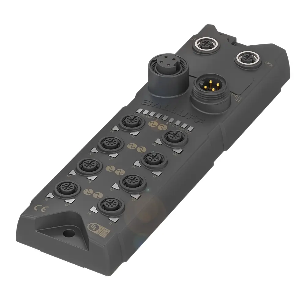 Produktfoto 1 von BALLUFF BNI EIP-508-005-R015-013, Netzwerk-Module für Ethernet/IP, P/n: BNI00HW