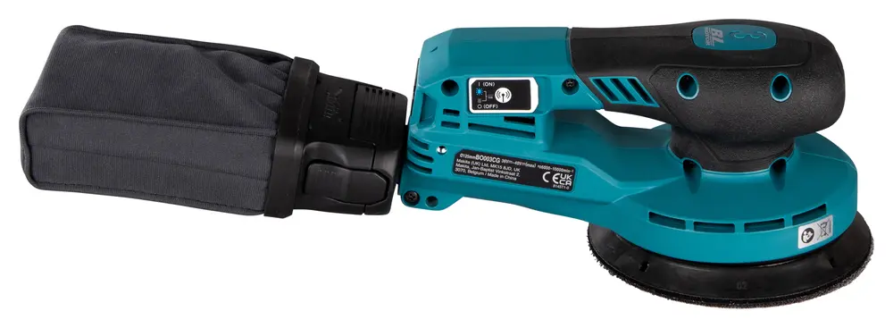 Produktfoto 1 von Makita BO003CGZ, Akku-Exzenterschleifer 40V, 125mm