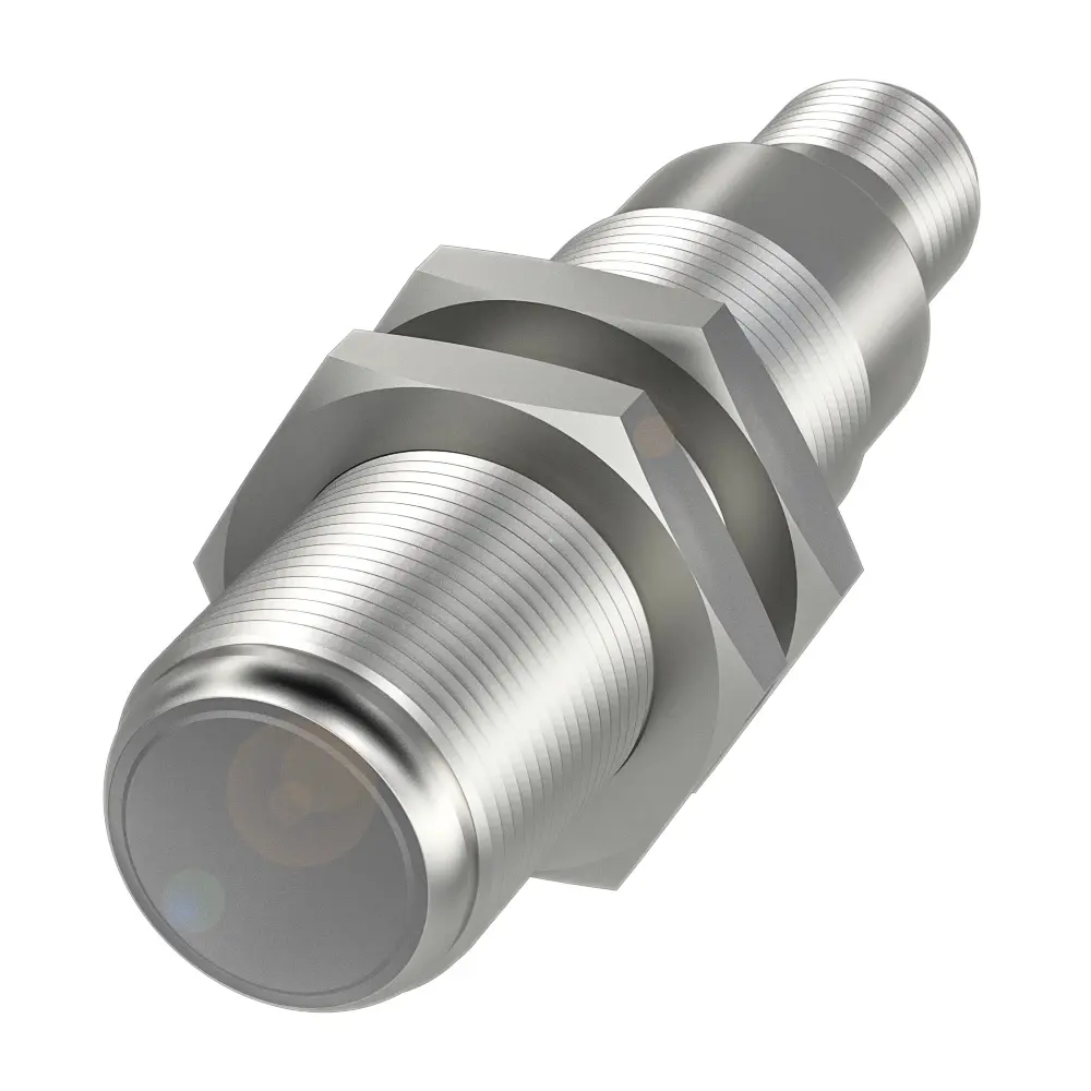 Produktfoto 1 von BALLUFF BOS 18E-PS-1N2M-S4-D, Zylindr. Lichttaster M18+unterschiedl. Licht