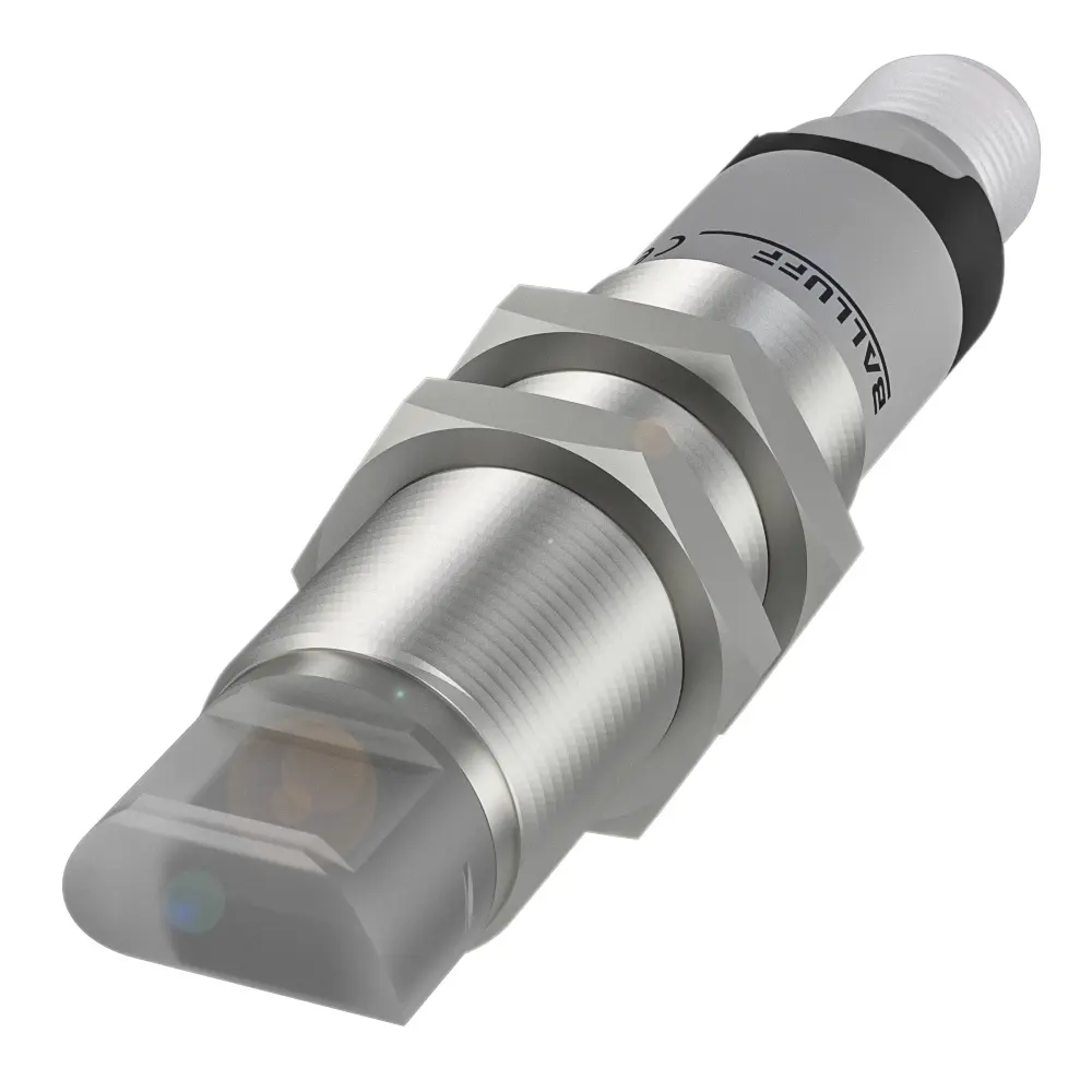 Produktfoto 1 von BALLUFF BOS 18MR-PA-LD10-S4, Zylindrische Lichttaster M18