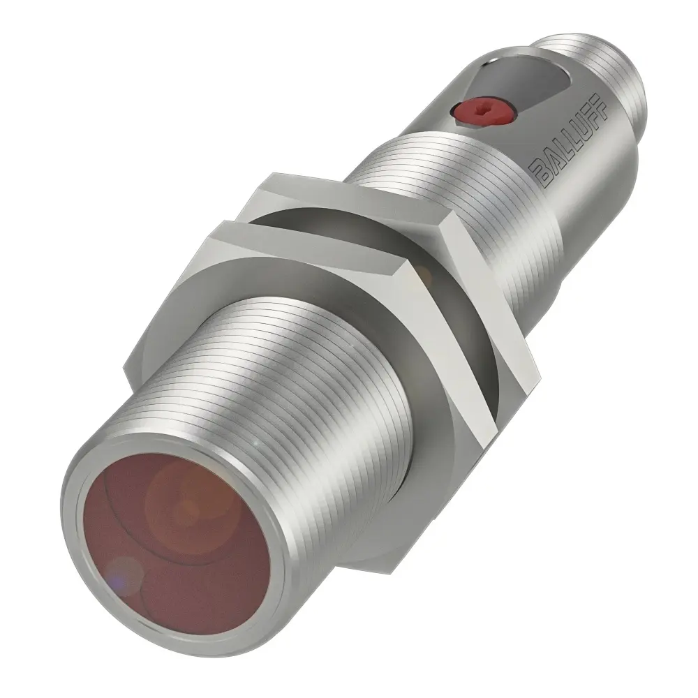 Produktfoto 1 von BALLUFF BOS 18M-PS-RH22-S4, Zylindrische Lichttaster M18