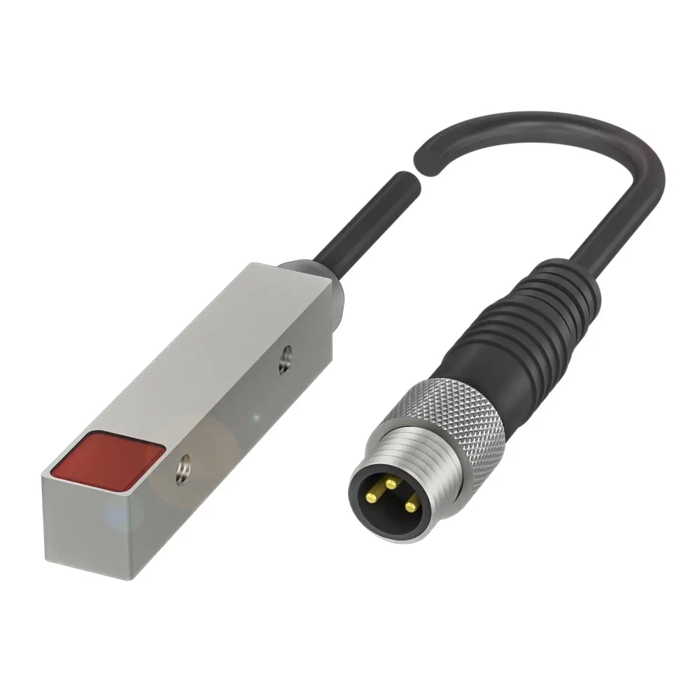 Produktfoto 1 von BALLUFF BOS Q08M-X-LS21-00,2-S49, Quadrat. Einweglichtschranken+Licht