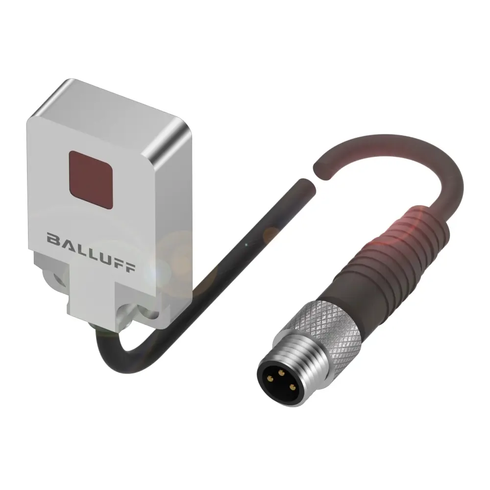 Produktfoto 1 von BALLUFF BOS R01E-PS-KE20-00,2-S49, Kubische Einweglichtschranken f. Washdown