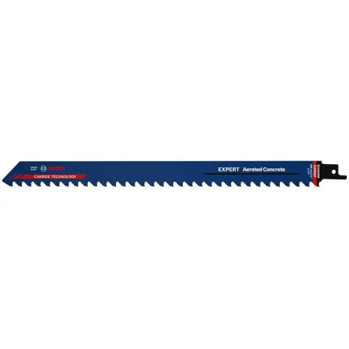 BOSCH 2608900411, Expert ‘Aerated Concrete’ S 1241 HM Säbelsägeblatt, 3 Stück