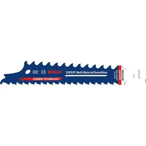 Produktfoto 1 von BOSCH 2608901705, EXPERT Stichsägeblatt S681KLHM Multi Material Abbruch 10x