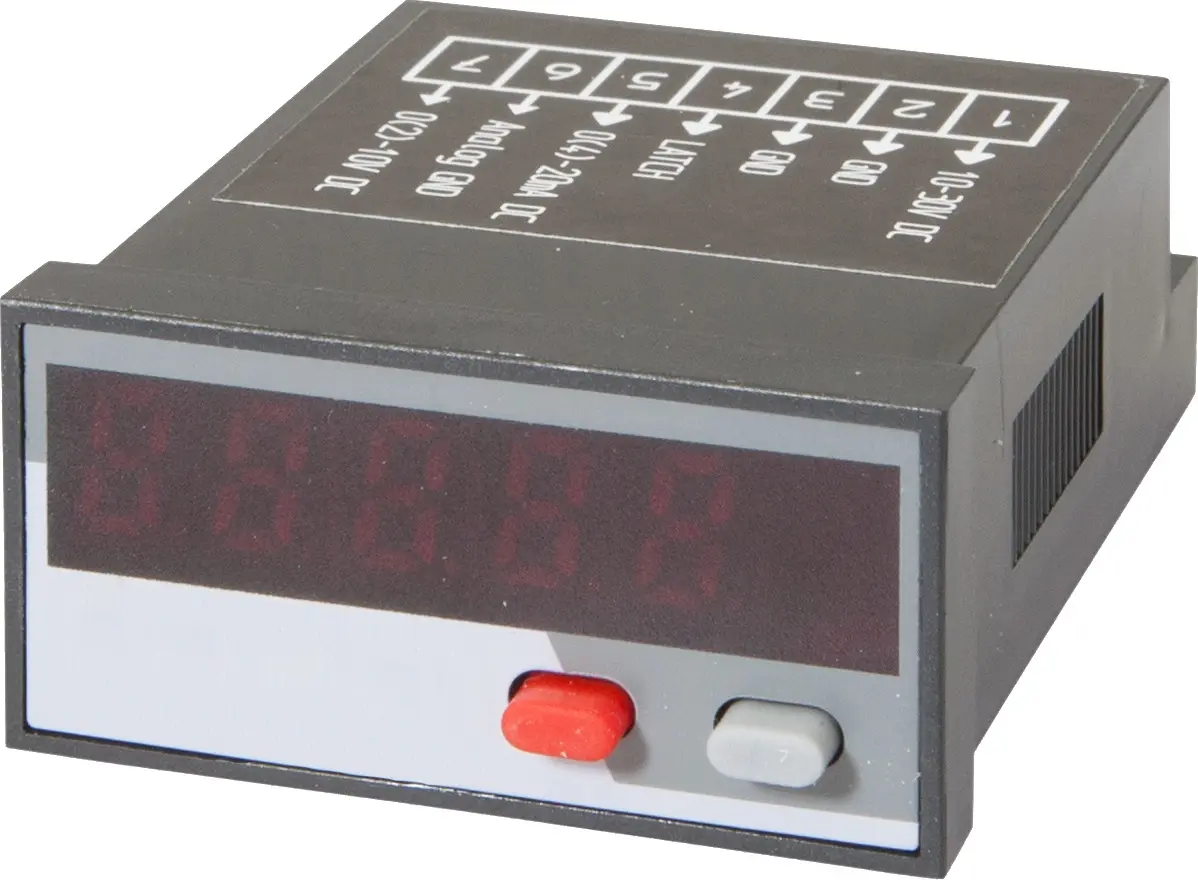 Produktfoto 1 von ipf Electronic BA09A227, Messumformer, Anzeige, 24x48mm, 0-10V / 0/4-20mA