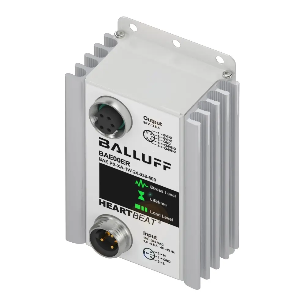 Produktfoto 1 von BALLUFF BAE PS-XA-1W-24-038-603, Heartbeat®-Netzgeräte, P/n: BAE00ER