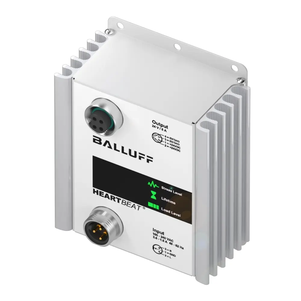 Produktfoto 1 von BALLUFF BAE PS-XA-1W-24-080-606, Heartbeat®-Netzgeräte, P/n: BAE00FY