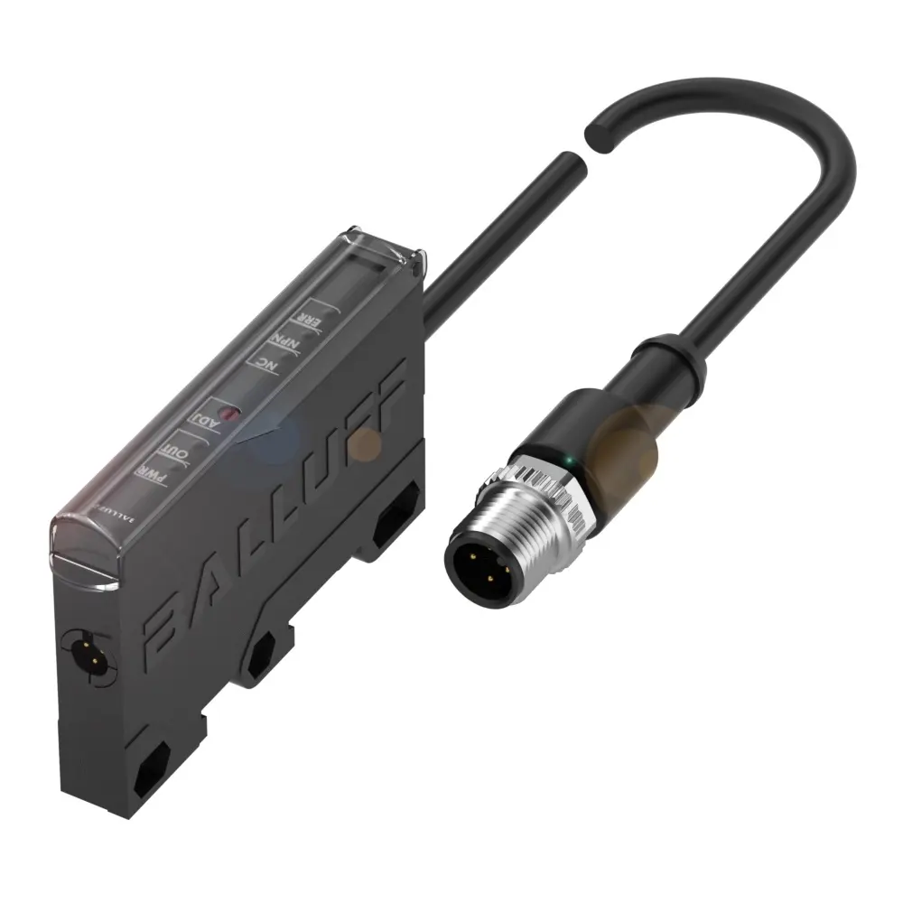 Produktfoto 1 von BALLUFF BAE SA-CS-025-YP-BP00,3-GS04, Nachschaltverstärker f. Sensoren