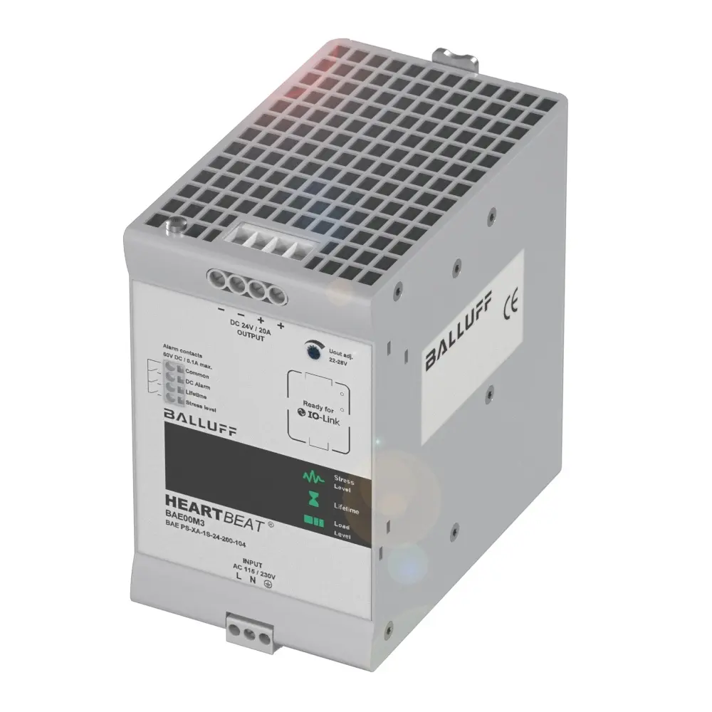 BALLUFF BAE PS-XA-1S-24-200-104, Heartbeat®-Netzgeräte mit IO-Link-Schnittstelle