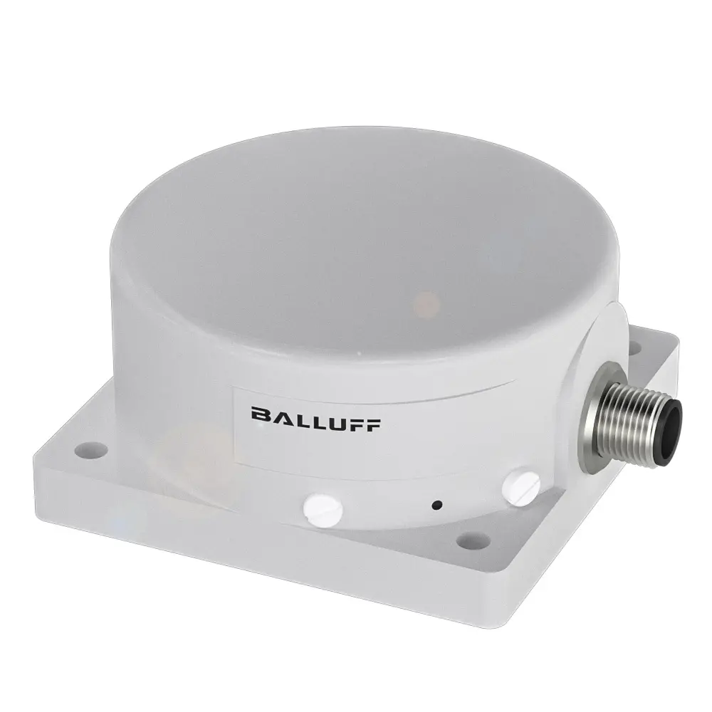 Produktfoto 1 von BALLUFF BAW Q80KA-UAC50F-S4-504, Quadratische Ausführung aus Kunststoff, BAW005J