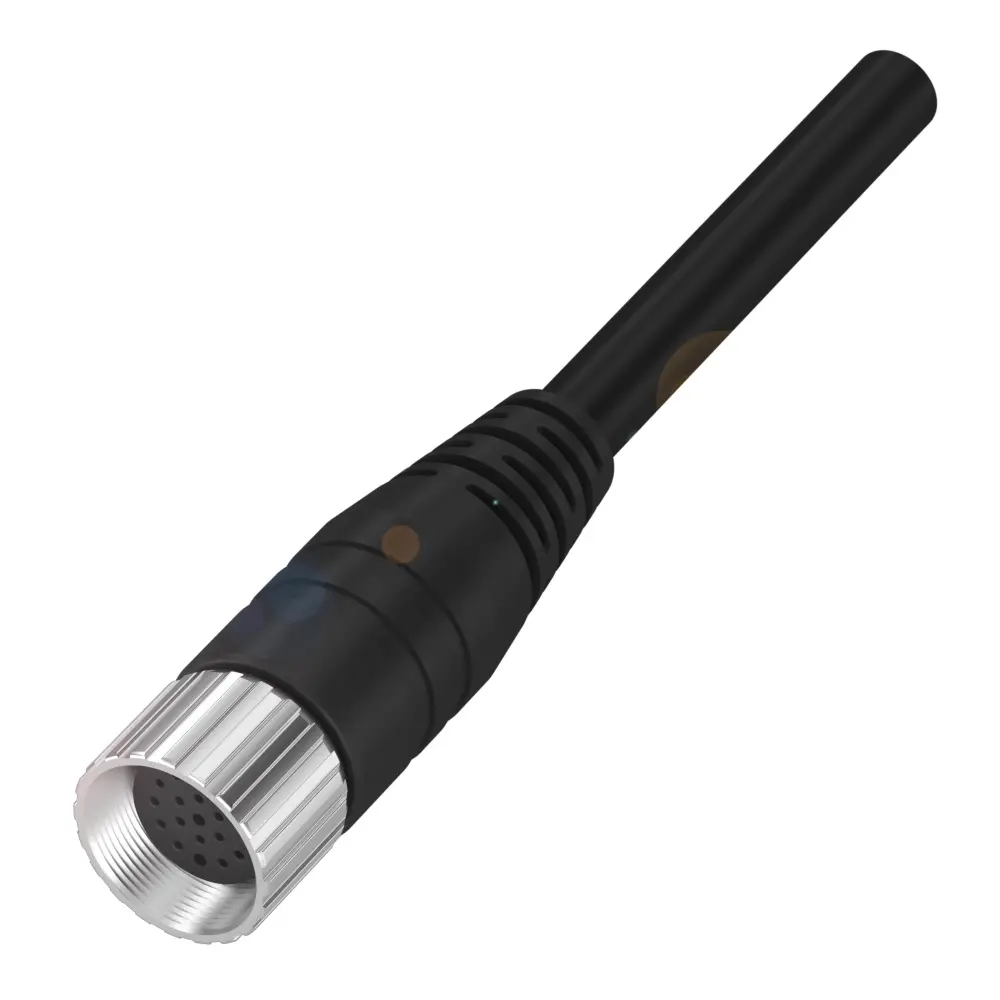 Produktfoto 1 von BALLUFF BCC M61L-0000-10-022-PX0LP4-080, Kabel für BPI-Produkte, P/n: BCC0E4R