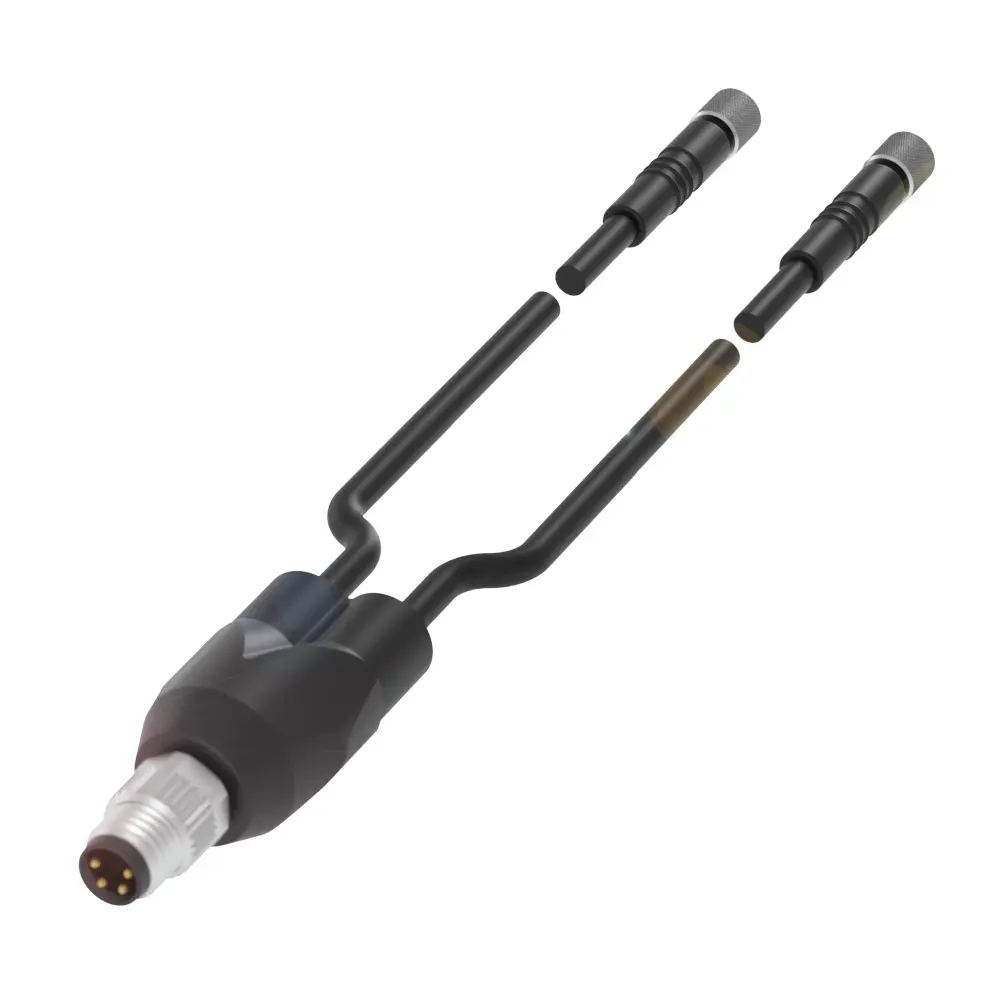 Produktfoto 1 von BALLUFF BCC M314-M214-M214-U2039-005, Y-Verteiler, P/n: BCC0CR4
