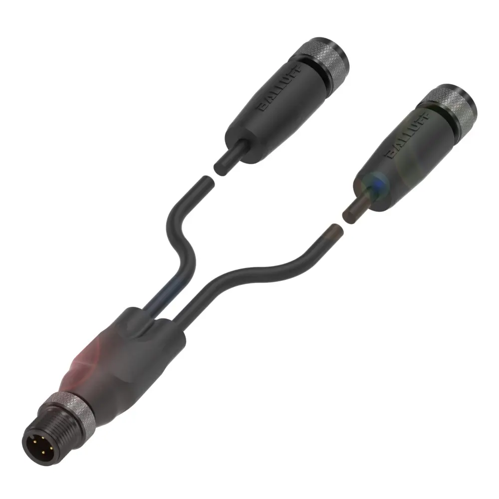 Produktfoto 1 von BALLUFF BCC W414-W415-W415-U2046-003, Y-Verteiler, P/n: BCC0EHM