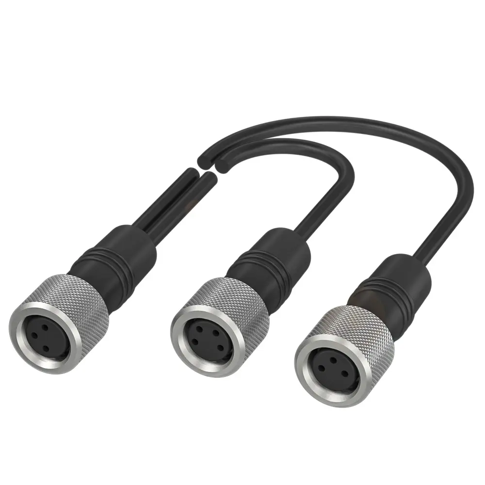 Produktfoto 1 von BALLUFF BCC M313-M314-M313-U2063-020, Y-Verteiler, P/n: BCC0FTN