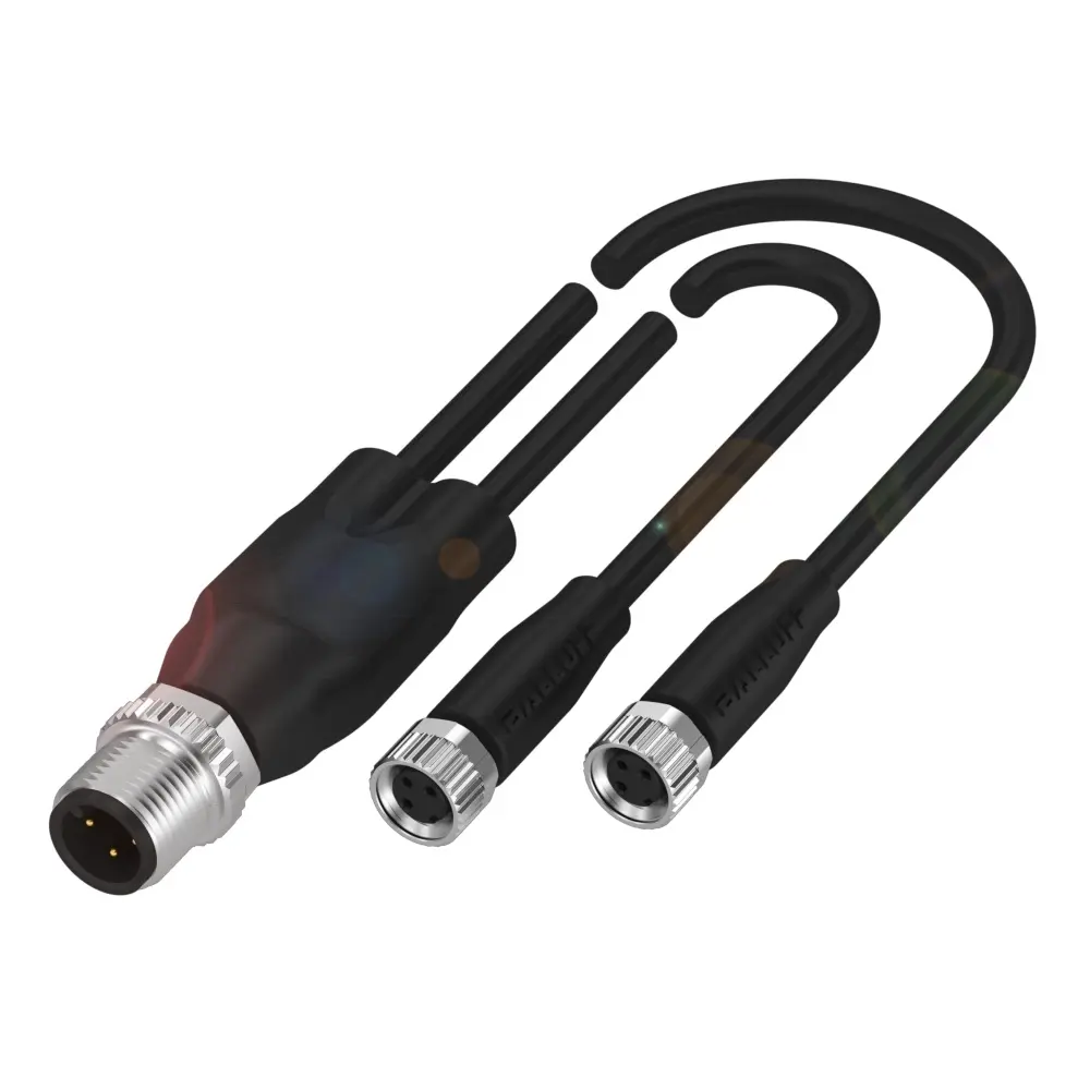 Produktfoto 1 von BALLUFF BCC M414-M313-M313-U2026-050, Y-Verteiler, P/n: BCC0HAZ