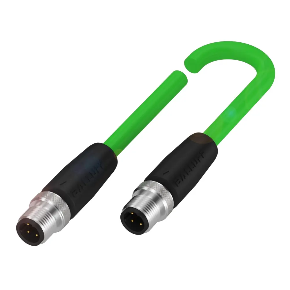 Produktfoto 1 von BALLUFF BCC M414-M414-6D-331-PS54N2-100, Ethernet/Profinet Kabel, P/n: BCC0JEN