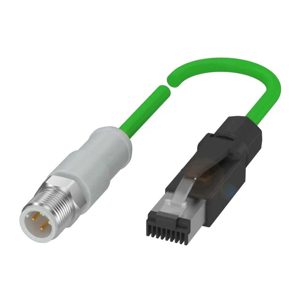 Produktfoto 1 von BALLUFF BCC S4B4-E834-8G-668-PS54N2-150-C009, Kabel f. Lebensmittel