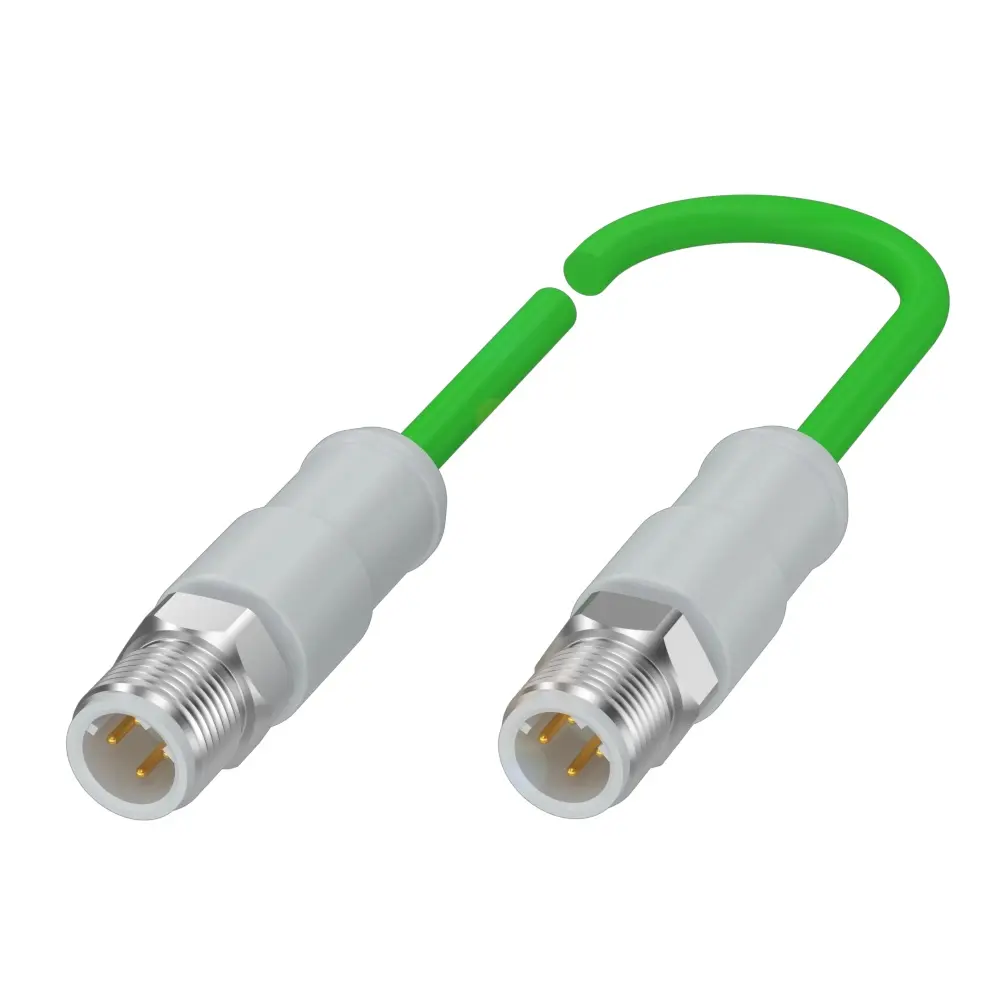 Produktfoto 1 von BALLUFF BCC S4B4-S4B4-6D-331-PS54N2-200-C009, Kabel f. Lebensmittel