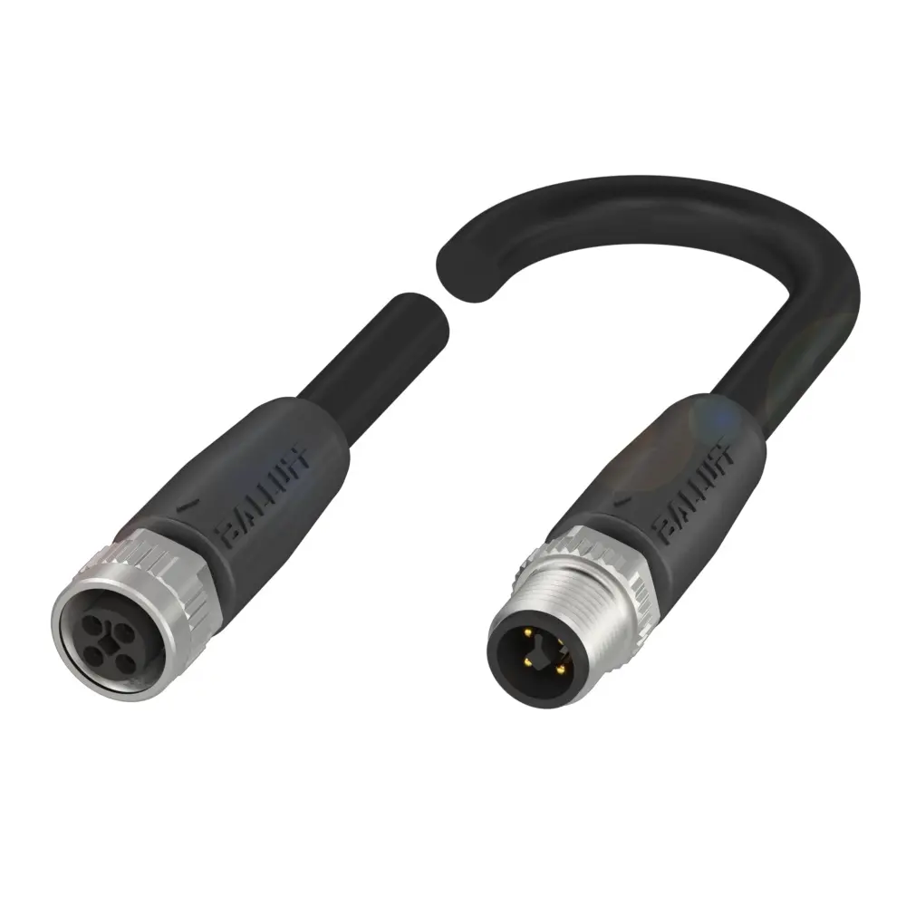 Produktfoto 1 von BALLUFF BCC M414-M414-3T-304-PX04A5-020, Verbindungsleitungen, P/n: BCC0JZ0