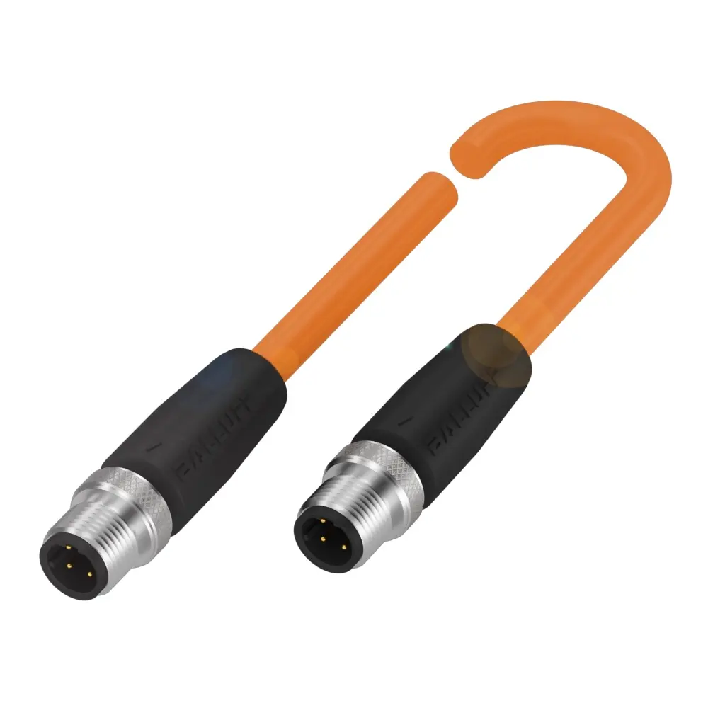 Produktfoto 1 von BALLUFF BCC M414-M414-6D-338-ES34N9-100, Ethernet/Profinet Kabel, P/n: BCC0K48