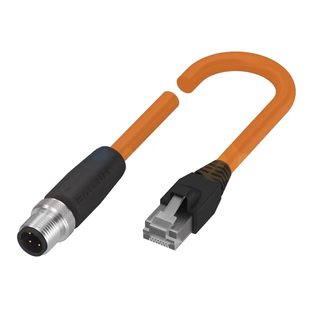 Produktfoto 1 von BALLUFF BCC M414-E894-8G-672-ES34N9-100, Ethernet/Profinet Kabel, P/n: BCC0K4K