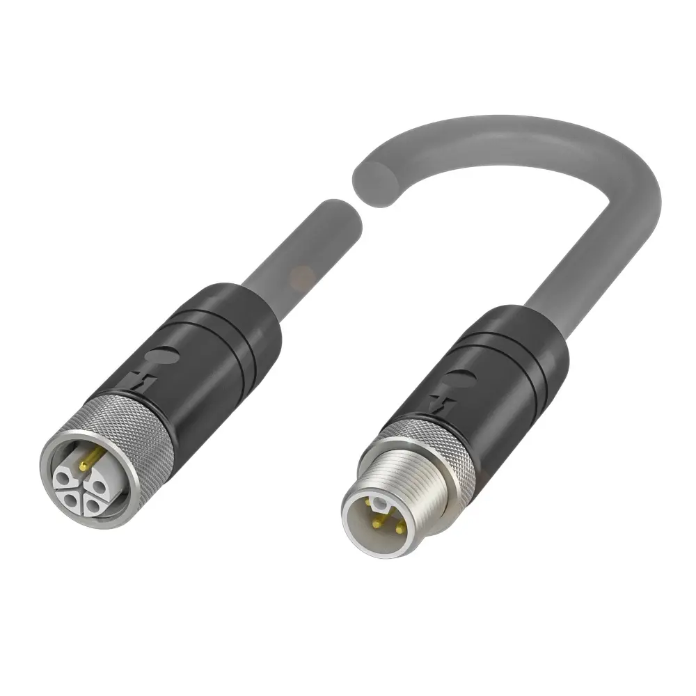 Produktfoto 1 von BALLUFF BCC M415-M415-3L-386-PX85A5-150, Power Kabel, P/n: BCC0L32