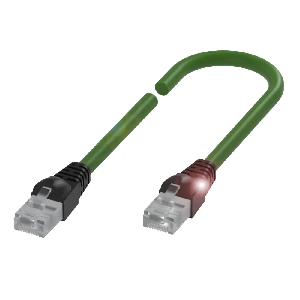 Produktfoto 1 von BALLUFF BCC E818-E818-90-377-PS58N9-040, Ethernet/Profinet Kabel, P/n: BCC0LAY