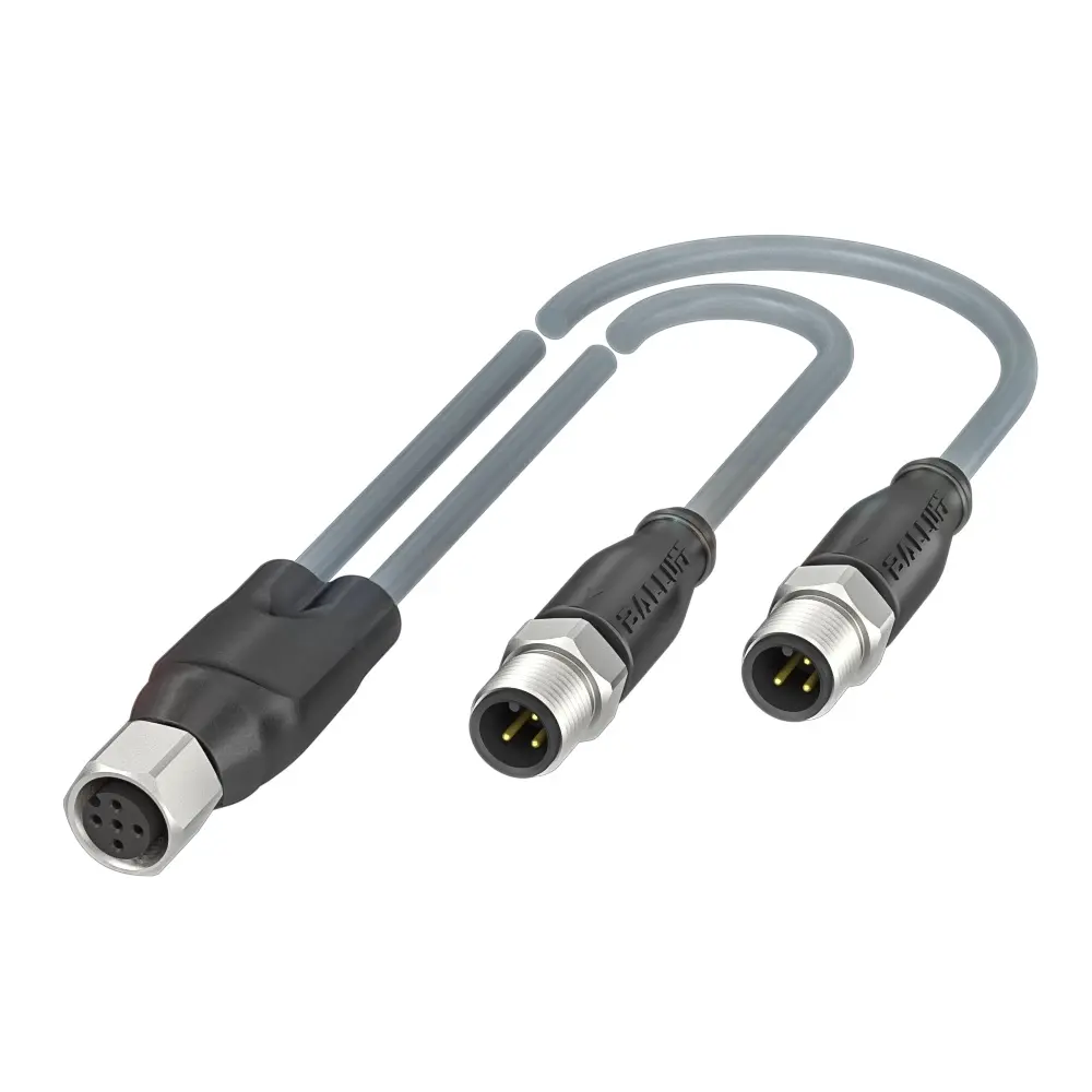 Produktfoto 1 von BALLUFF BCC S415-S413-S413-U2106-006, Y-Verteiler, P/n: BCC0LMF