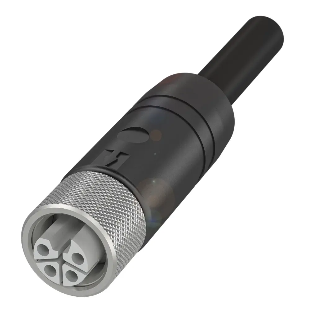 Produktfoto 1 von BALLUFF BCC M414-0000-1L-003-PX04A5-100, Power Kabel, P/n: BCC0LUE