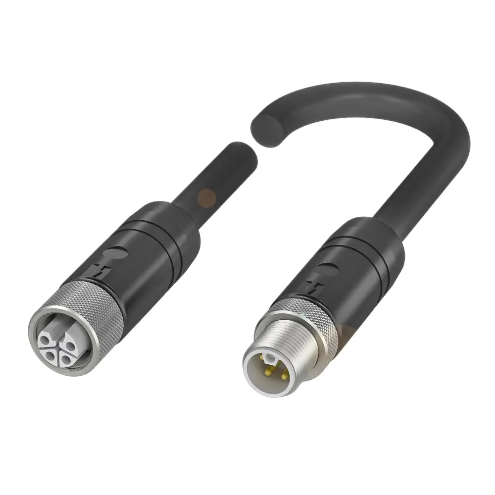 Produktfoto 1 von BALLUFF BCC M414-M415-3L-304-PX04A5-006, Power Kabel, P/n: BCC0LUK