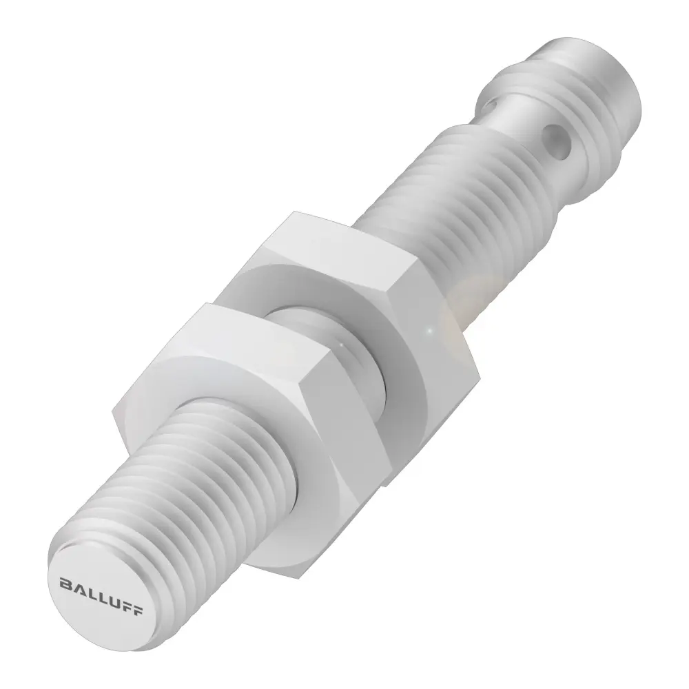 Produktfoto 1 von BALLUFF BES M08EG-PSC15A-S49G-W, Zylindrische Magnetfeldfeste Sensoren