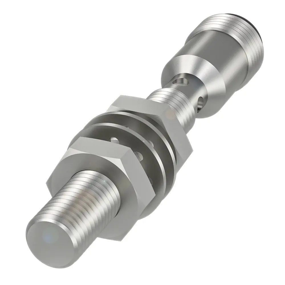 Produktfoto 1 von BALLUFF BES M08EG1-PSC15S-S04G-S, Zylindrische Ausführung mit Ganzmetallgehäuse