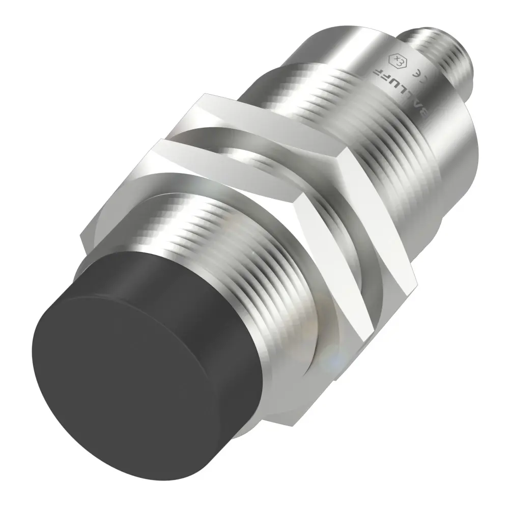Produktfoto 1 von BALLUFF BES M30MH2-GNX15F-S04G-EXC, Zylindrische Ausführung f. Ex-Bereiche